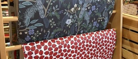Floral and ladybug designer gift wrap Floral and ladybug designer gift wrap at Paper Trails